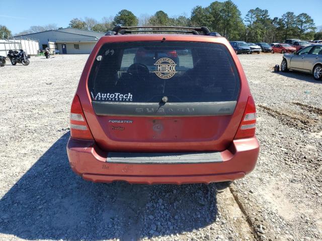 JF1SG65613H721119 - 2003 SUBARU FORESTER 2.5XS Каштановый фото 6