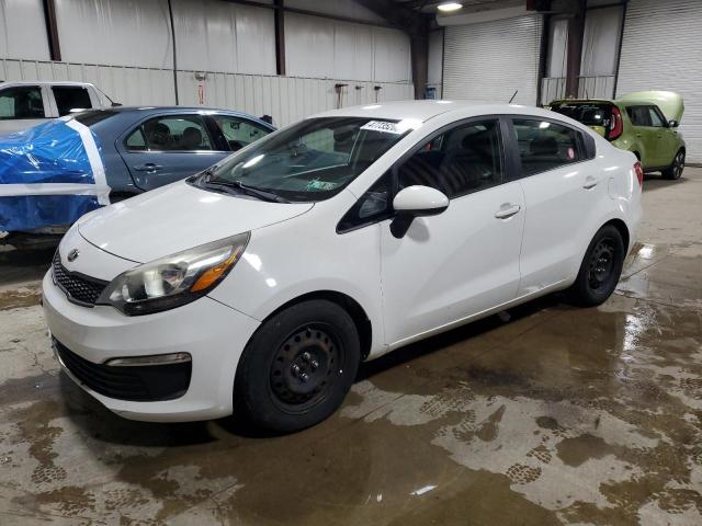 KNADM4A38G6536463 - 2016 KIA RIO LX WHITE photo 1