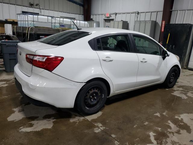 KNADM4A38G6536463 - 2016 KIA RIO LX WHITE photo 3