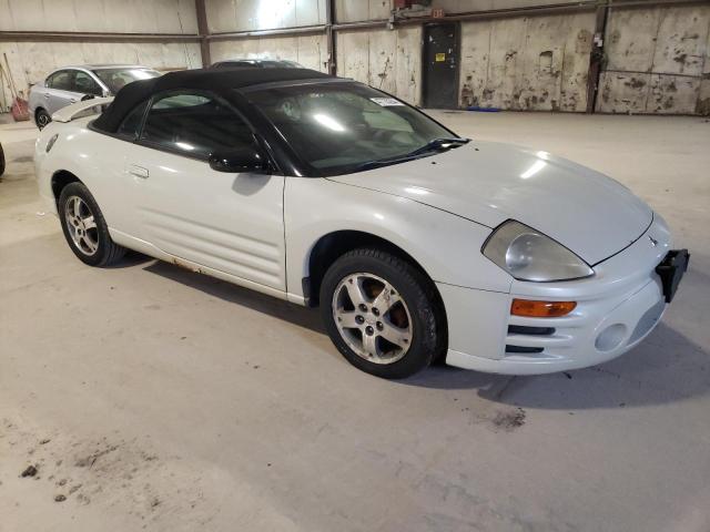 4A3AE45G13E112037 - 2003 MITSUBISHI ECLIPSE SPYDER GS WHITE photo 4