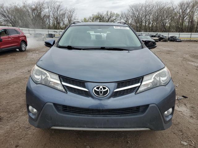 2T3WFREV7DW039980 - 2013 TOYOTA RAV4 XLE BLUE photo 5