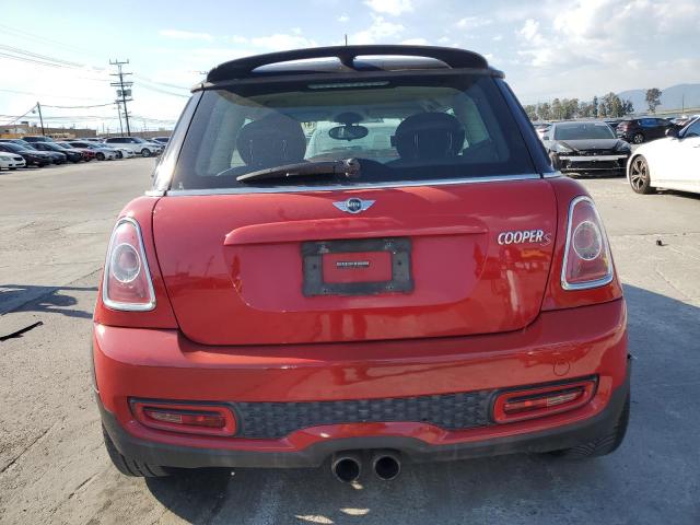 WMWSV3C54CT386165 - 2012 MINI COOPER S RED photo 6