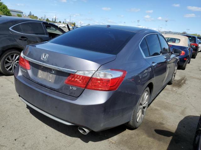 1HGCR3F80FA036650 - 2015 HONDA ACCORD EXL GRAY photo 3