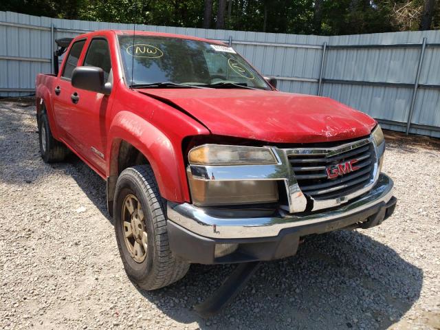 1GTDS136448218953 - 2004 GMC CANYON RED photo 1