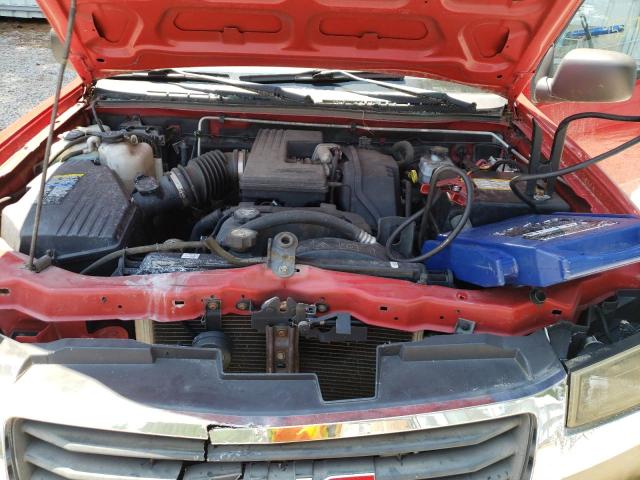 1GTDS136448218953 - 2004 GMC CANYON RED photo 7