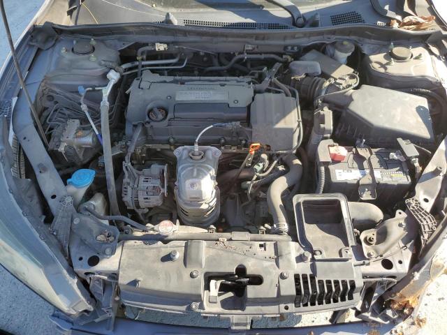 1HGCR2F39EA072981 - 2014 HONDA ACCORD LX GRAY photo 11