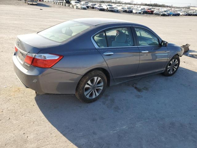 1HGCR2F39EA072981 - 2014 HONDA ACCORD LX GRAY photo 3