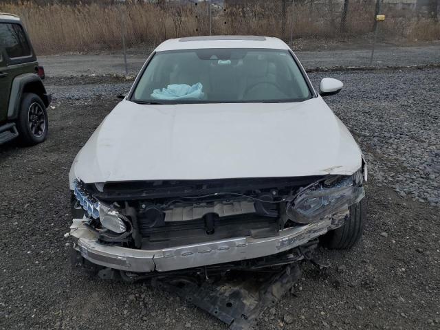 1HGCV3F59LA003885 - 2020 HONDA ACCORD HYBRID EXL WHITE photo 5