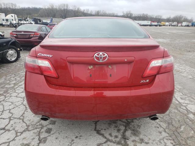 4T1BK46K67U026040 - 2007 TOYOTA CAMRY LE RED photo 6