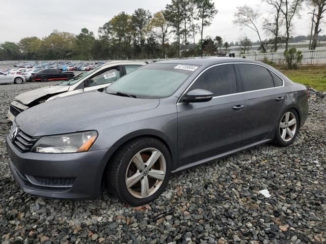 1VWBH7A32CC023170 - 2012 VOLKSWAGEN PASSAT SE GRAY photo 1