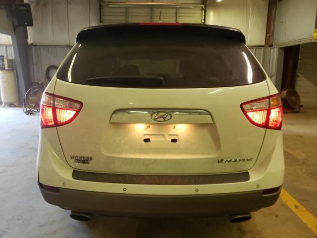 KM8NU4CCXAU100975 - 2010 HYUNDAI VERACRUZ GLS WHITE photo 6