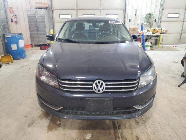 1VWAS7A39EC026082 - 2014 VOLKSWAGEN PASSAT S BLUE photo 5