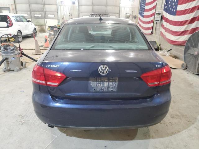 1VWAS7A39EC026082 - 2014 VOLKSWAGEN PASSAT S BLUE photo 6