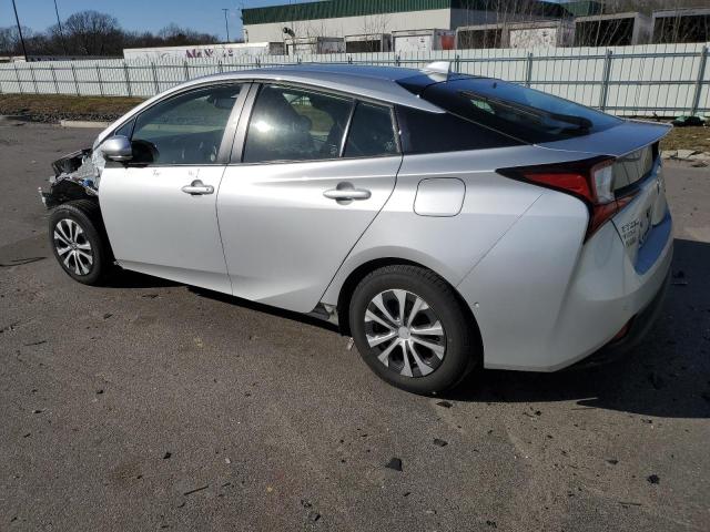 JTDL9MFU8N3031975 - 2022 TOYOTA PRIUS LE SILVER photo 2