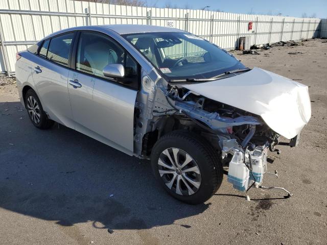 JTDL9MFU8N3031975 - 2022 TOYOTA PRIUS LE SILVER photo 4