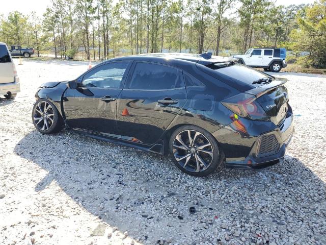 SHHFK7H99JU226183 - 2018 HONDA CIVIC SPORT TOURING BLACK photo 2