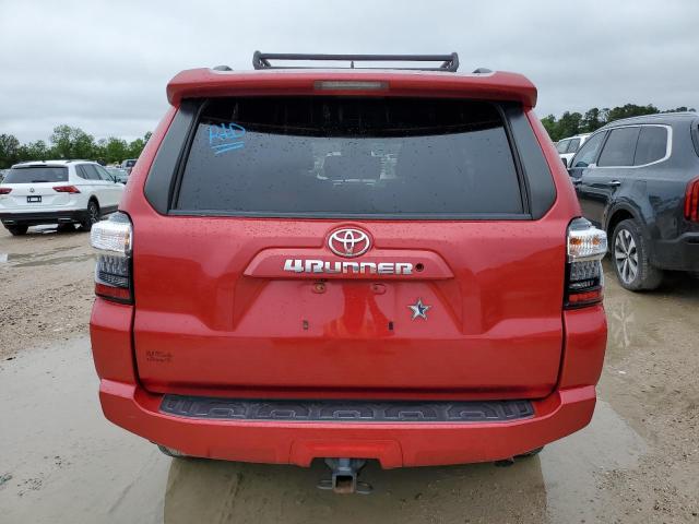 JTEBU5JR2K5690021 - 2019 TOYOTA 4RUNNER SR5 RED photo 6