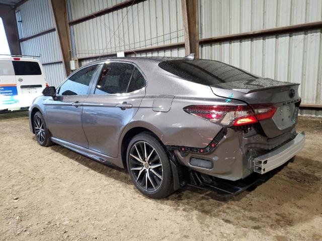 4T1G11AK3RU199418 - 2024 TOYOTA CAMRY SE NIGHT SHADE GRAY photo 2