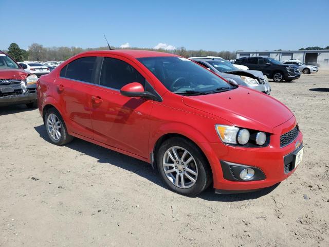 1G1JC5SH0C4213127 - 2012 CHEVROLET SONIC LT RED photo 4