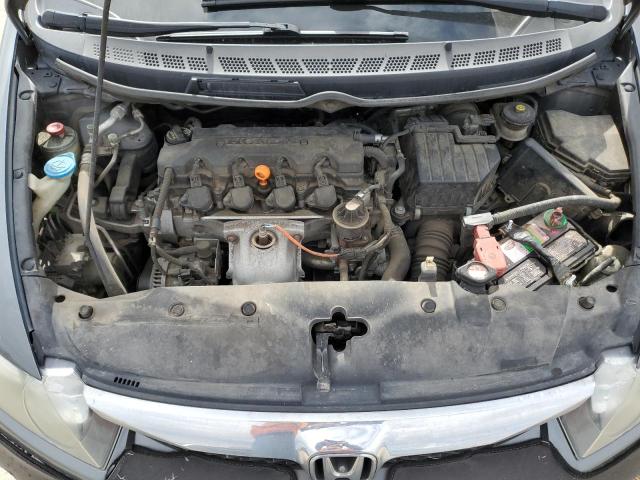 19XFA1F9XAE002009 - 2010 HONDA CIVIC EXL ნაცრისფერი ფოტო 11