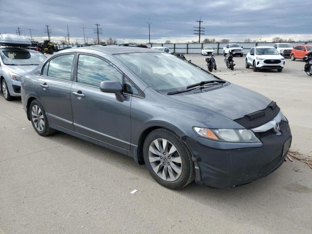 19XFA1F9XAE002009 - 2010 HONDA CIVIC EXL ნაცრისფერი ფოტო 4