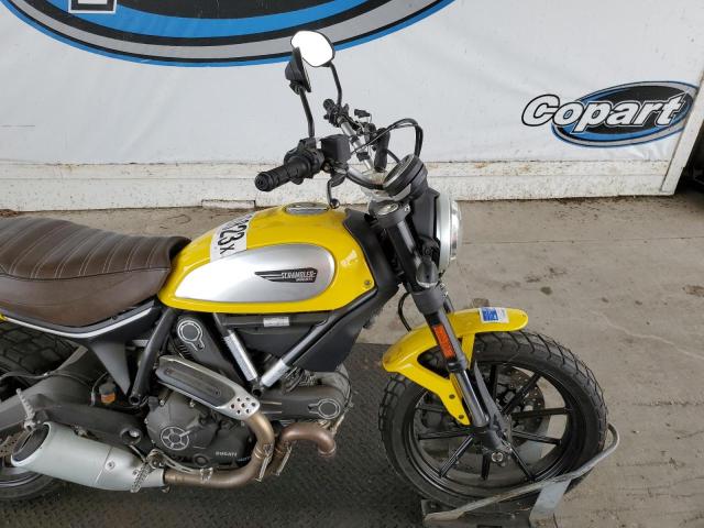 ML015ANM8FT000603 - 2015 DUCATI SCRAMBLER 800 YELLOW photo 5