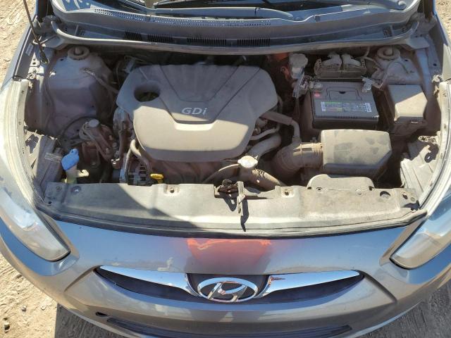 KMHCT4AE3EU621587 - 2014 HYUNDAI ACCENT GLS GRAY photo 11