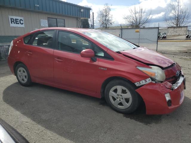 JTDKN3DU6A0107998 - 2010 TOYOTA PRIUS RED photo 4