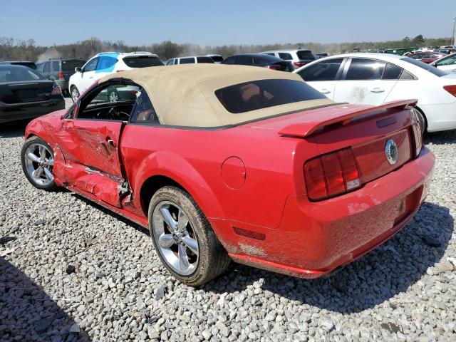 1ZVHT85H565224140 - 2006 FORD MUSTANG GT RED photo 2