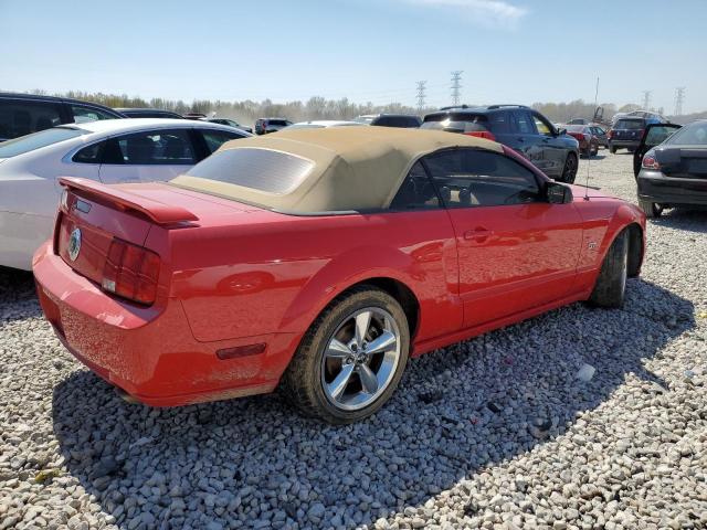 1ZVHT85H565224140 - 2006 FORD MUSTANG GT RED photo 3