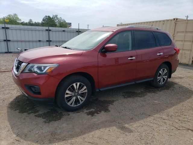 5N1DR2MM0HC638738 - 2017 NISSAN PATHFINDER S 红色 照片 1