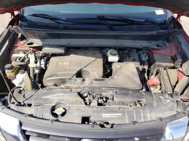 5N1DR2MM0HC638738 - 2017 NISSAN PATHFINDER S 红色 照片 12