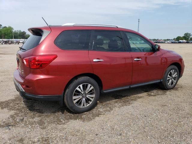 5N1DR2MM0HC638738 - 2017 NISSAN PATHFINDER S 红色 照片 3