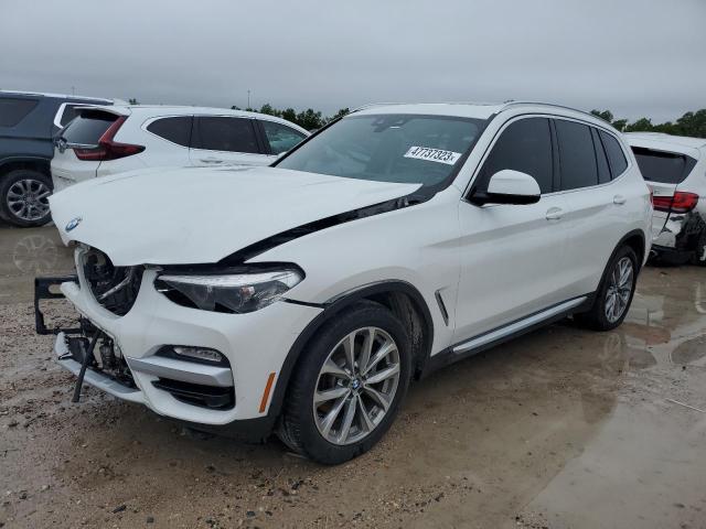 5UXTR7C52KLE93881 - 2019 BMW X3 SDRIVE30I WHITE photo 1