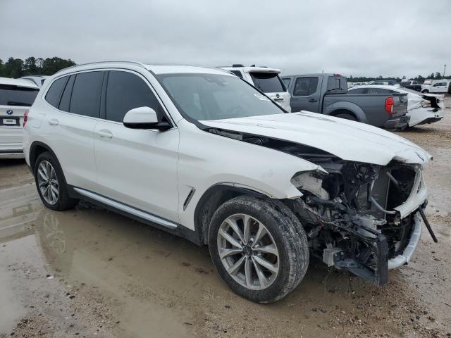 5UXTR7C52KLE93881 - 2019 BMW X3 SDRIVE30I WHITE photo 4