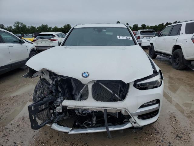 5UXTR7C52KLE93881 - 2019 BMW X3 SDRIVE30I WHITE photo 5