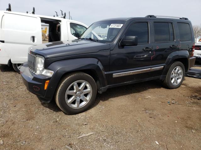 1J4PN5GK9AW136463 - 2010 JEEP LIBERTY LIMITED BLACK photo 1