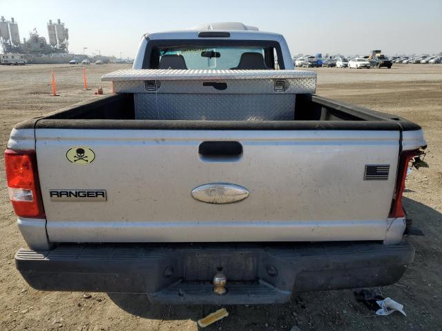 1FTYR10D87PA62815 - 2007 FORD RANGER SILVER photo 10