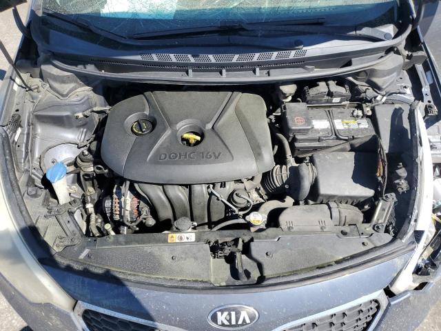 KNAFK4A68G5457552 - 2016 KIA FORTE LX BLUE photo 11