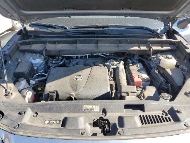 5TDGZRAH6MS034153 - 2021 TOYOTA HIGHLANDER XLE BLUE photo 11