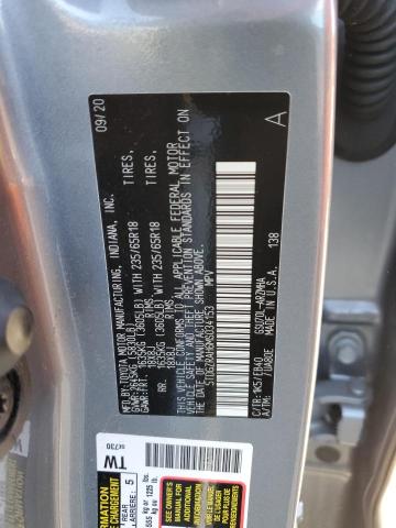 5TDGZRAH6MS034153 - 2021 TOYOTA HIGHLANDER XLE BLUE photo 13