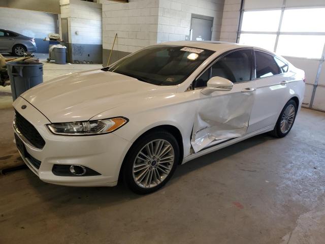 3FA6P0LU6DR302392 - 2013 FORD FUSION SE HYBRID WHITE photo 1