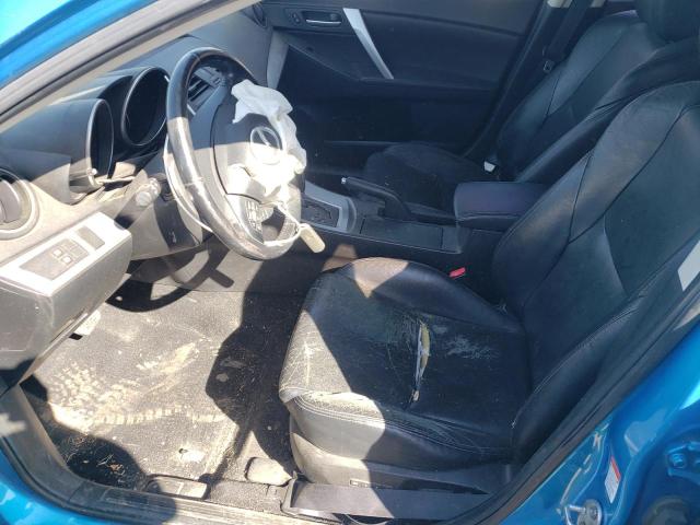 JM1BL1H59A1112278 - 2010 MAZDA 3 S BLUE photo 7