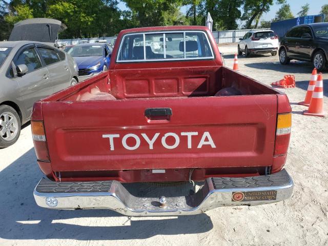 JT4RN93P6P5082075 - 1993 TOYOTA PICKUP 1/2 TON EXTRA LONG WHEELBASE DX RED photo 6