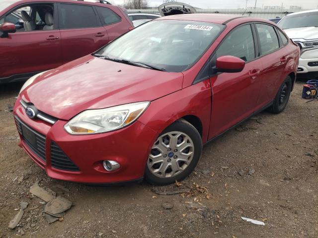 1FAHP3F26CL151782 - 2012 FORD FOCUS SE RED photo 1