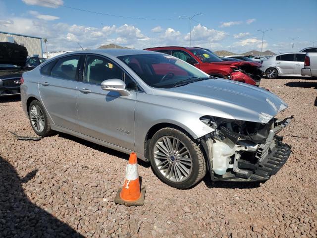 3FA6P0LU6DR344464 - 2013 FORD FUSION SE HYBRID SILVER photo 4