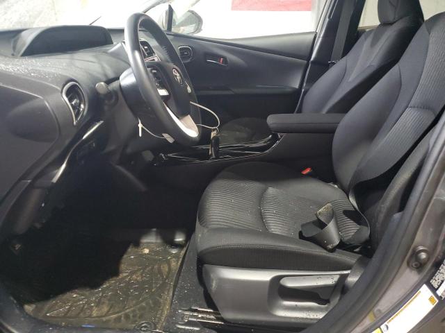 JTDKARFP0H3043682 - 2017 TOYOTA PRIUS PRIM CHARCOAL photo 7