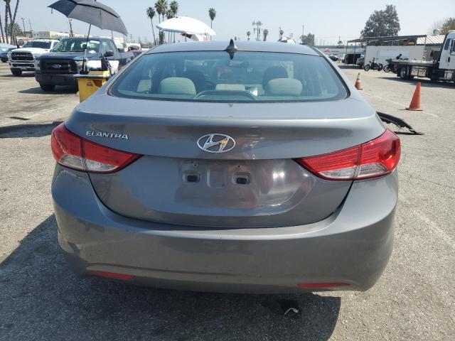 5NPDH4AE9DH449911 - 2013 HYUNDAI ELANTRA GLS GRAY photo 6