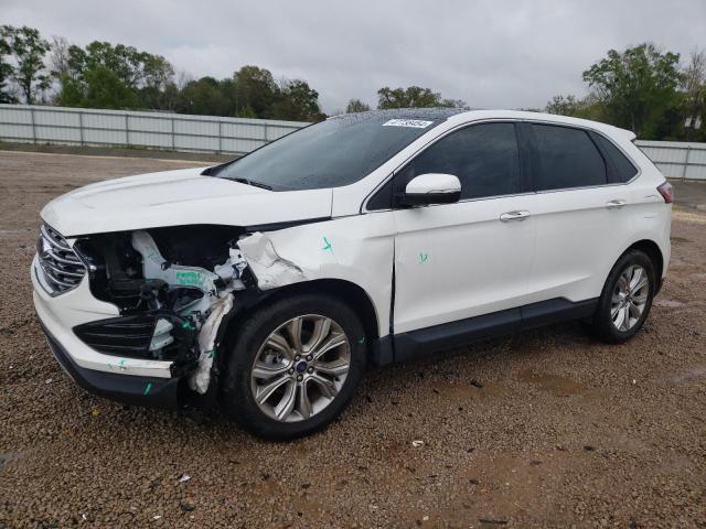 2FMPK3K90LBB59069 - 2020 FORD EDGE TITANIUM WHITE photo 1