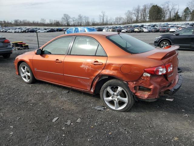 1YVHP80D555M59948 - 2005 MAZDA 6 S ORANGE photo 2